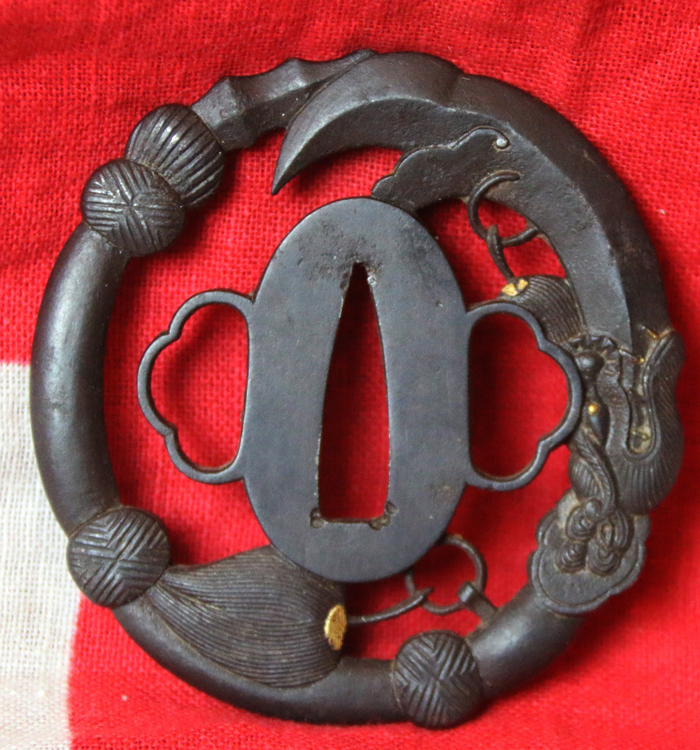 The Lanes Armoury A Most Rare Japanese Edo Tsuba In The Form Of