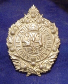 Argyll and Sutherland Highlanders Glengarry Badge 1882 to 1900 Pattern