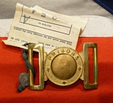 The 1970 Original Sealed Pattern Buckle of The Gambia Prisons