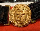 A WW1 Royal Naval Officer's Belt