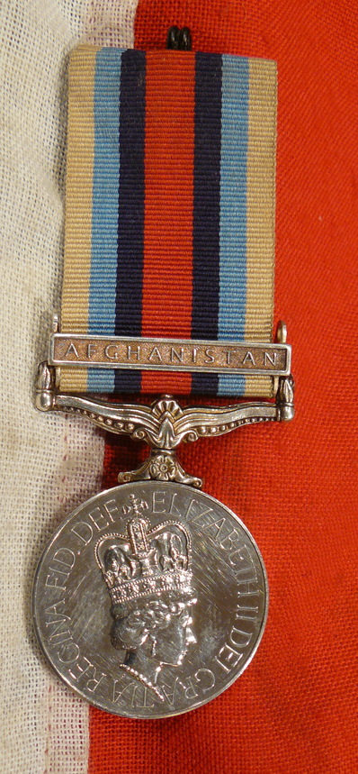 The Lanes Armoury British Operational Service Medal Afghanistan Bar   18015 