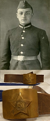 An Original, Patriotic War Period Infantryman’s, Red Army Russian Service Belt From A WW2 Veteran