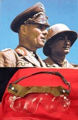 A Pair of WW2 Gas Shield Eye Protectors, Afrika Korps Dessert Campaign Souvenirs, 'Rommel' Type