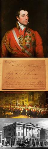 An Invitation From the Duke of Wellington To Lt Gen Bourchier of Waterloo For the Waterloo Banquet at Apsley House