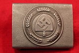 German WW2 RAD Buckle by Gustav Brehmer Markneukirchen 1937