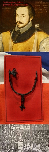 A Irish Rebellion Knights Rowel Spur of the 16th Century, With its Buckle