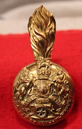 Royal Artillery Victorian Officer?s busby plume holder circa 1859-78.