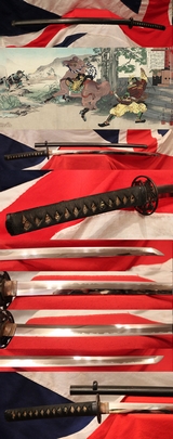A VERY,VERY, SPECIAL DISCOUNT OFFER.. Several People Were Too Late For Our Valentines Day Offer So  By Popular Request We Are Choosing A One-Off, BELOW HALF PRICE Samurai Sword !!! A Simply Wonderful Koto Era, Shibui Battle-Sword Katana, Signed Masakuni