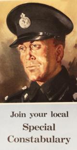 An Original WW2 British Special Constabulary Recruitment Poster