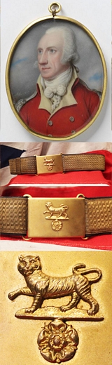 A Superb Victorian Hampshire Regt. Officers Full Dress Belt and Belt Plate One of the Best Examples We Have Ever Seen
