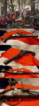 A Most Fine and Beautiful 18th Century French Flintlock Circa 1740. A Superb Example of Our Seven Years War Period Use, to Napoleonic Wars Era Officer’s Flintlock Pistols We Currently Have The Privilege To Offer