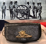 A Very Good Victorian 19th Century Royal Artillery Officer's Pouch