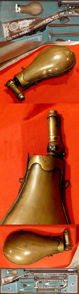 French Very Fine Lanthorn Powder-Flask Attributed To Nicolas Noel Boutet