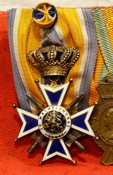 A Very Fine Group Four Free Dutch Navy WW2 'Chivalric' Decoration Medals, Submarine Capt. Van Dongen