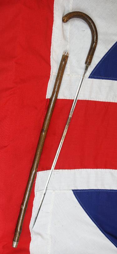 A Very Fine Antique Victorian Hawthorn 'Country' Sword Stick by Wilkinson of Pall Mall London