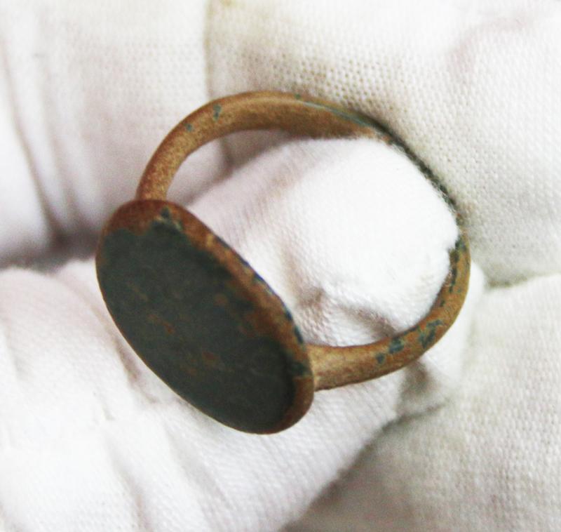 An Imperial Roman 2nd Century Bronze Ring, Excellent Condition and Still Wearable Today