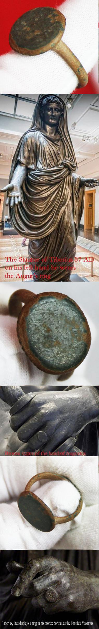 An Imperial Roman 2nd Century Bronze Ring, Excellent Condition and Still Wearable Today