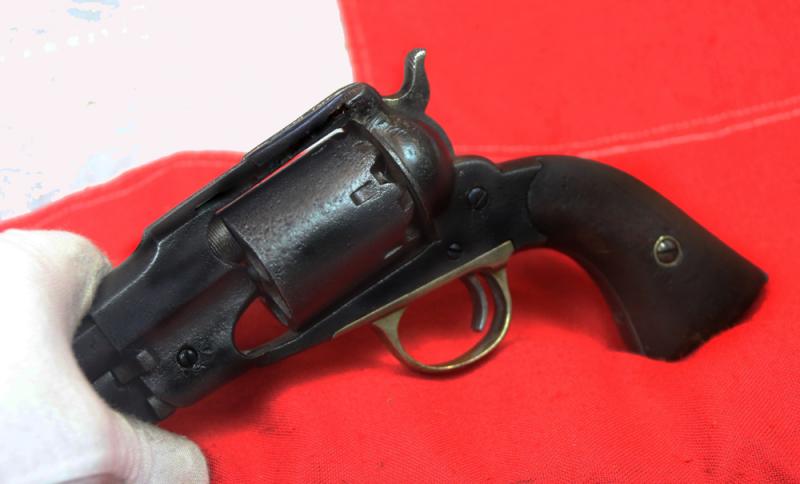 An Original US Civil War Union Contract and Wild West Era .44 Calibre Remington New Model Army Revolver
