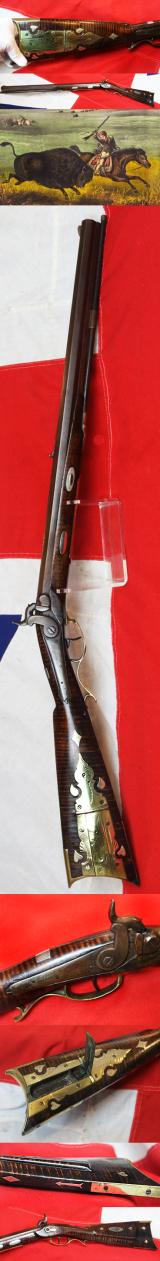 SOLD Simply Beautiful American Frontiersman's Plains Gun, The So Called Kentucky or Pennsylvania 