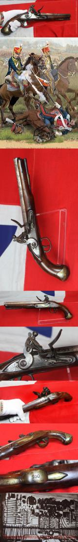 A Stunning British Regulation Pattern Light Dragoon Pistol by Barnett Dated 1802  A Contract Gunmaker Made For the EIC But Used By The British Light Dragoons In the Peninsular and Waterloo