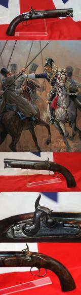 An 19th Century 1842 Pattern Lancer Officer's Percussion Pistol