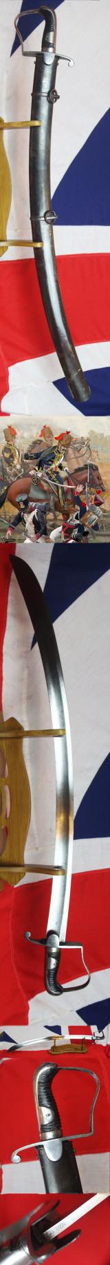 An Excellent 1796 Napoleonic Wars British Light Dragoon Trooper's Sword, In Exceptional Condition, A Regiment of the Line Issue Combat Sabre, For An NCO Or Other Rank Trooper