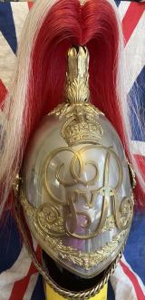 A Superb Very Rare & Near Mint Antique Officer’s Helmet of the Derbyshire Yeomanry Cavalry1910