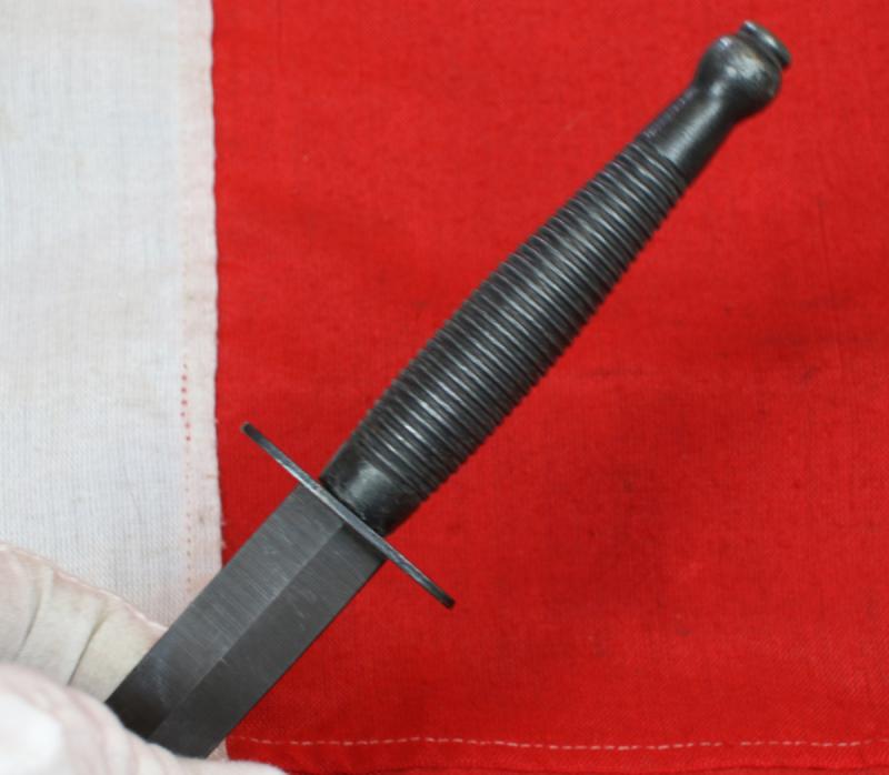 Falklands To Gulf War Period Commando FS Knife. Traditional Wilkinson Third Pattern. A Most Interesting Collectors Item In Very Good Condition No Maker Marks