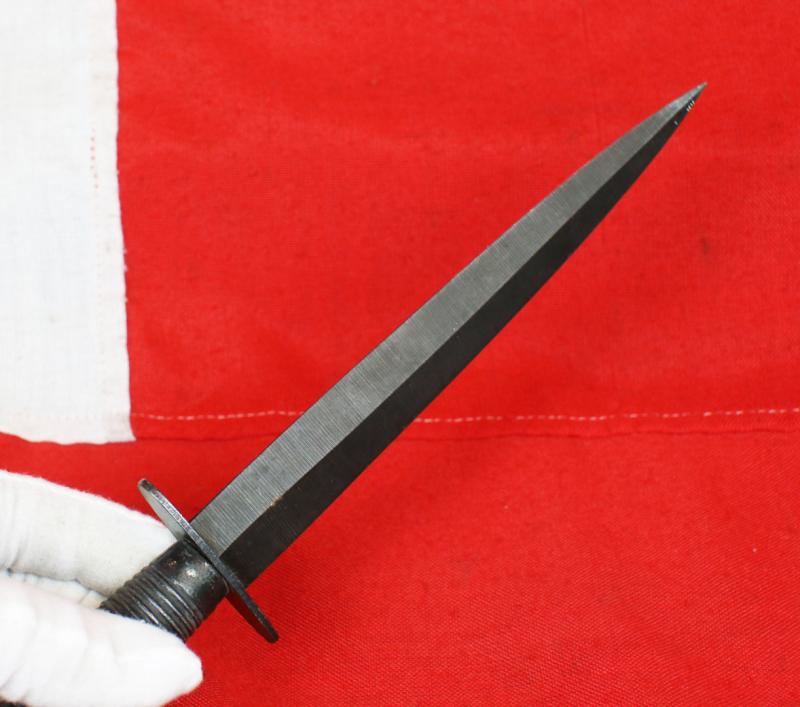 Falklands To Gulf War Period Commando FS Knife. Traditional Wilkinson Third Pattern. A Most Interesting Collectors Item In Very Good Condition No Maker Marks