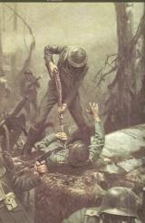 A Rare Early German WW1 'Butcher' Bayonet S98/05 o.S. (ohne Sage} with Steel Scabbard By Fichtel and Sachs