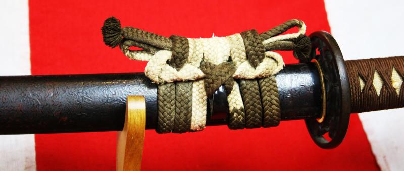 A Fine Shinto Period Handachi Mounted Armour & Kabuto Cleaving Katana Signed Nobutsugu, With a Fabulous Notare Hamon, Handachi Mounted with Tsuba Of Watanabe no Tsuna and The Rashomon Demon, Ibaraki-Dōji, At The Gate of the Modoribashi Bridge