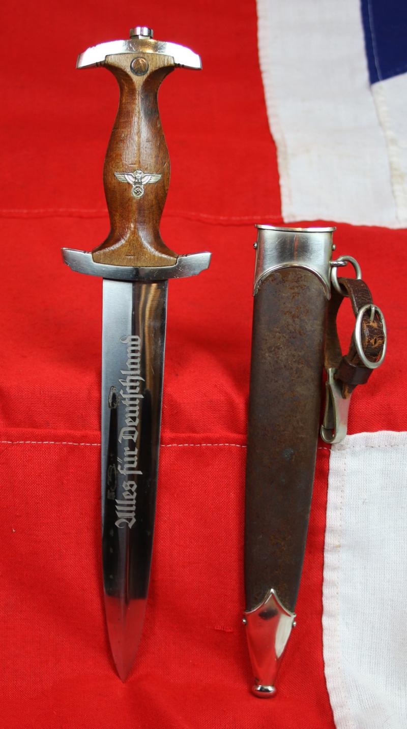 A Simply Superb Early 1933 SA 'Rohm Erased' Dagger by E. Pack & Sohn In Such Fine Condition It Is Unlikely To Be Improved Upon By Finding a Better Example