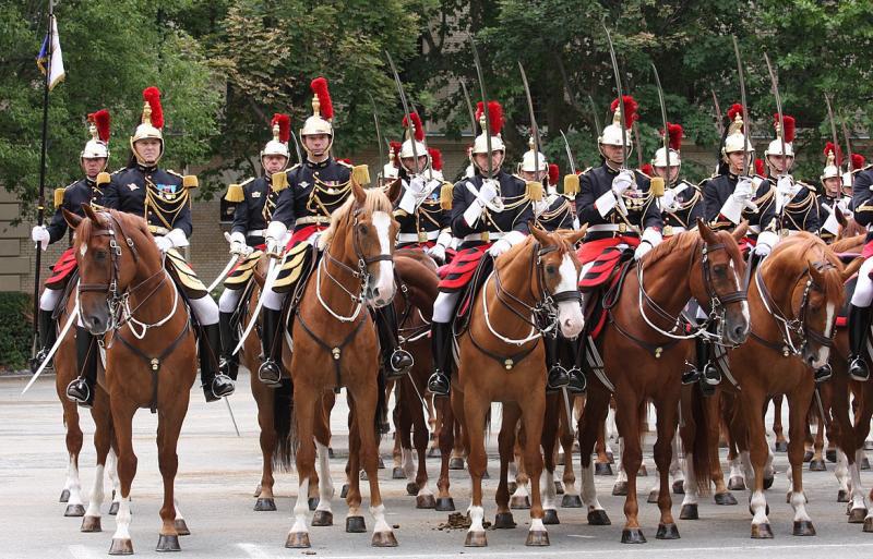 A Superb, Near Pristine, Antique French Gendarmerie Cavalry Helmet . Maker Marked, B. Frank, Aubervilliers