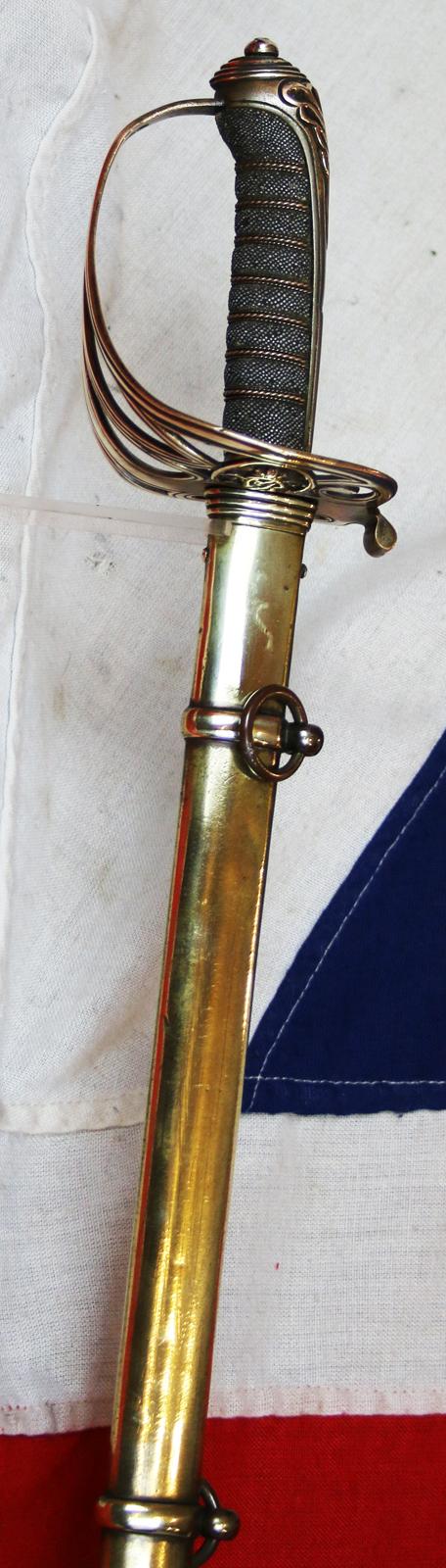 A Beautiful and Good Example, of An Original, Zulu War Sabre, An 1822/45 Pattern British Infantry Officer's Sword, for Majors & Above, With Gothic Hilt and Queen Victoria's Cypher