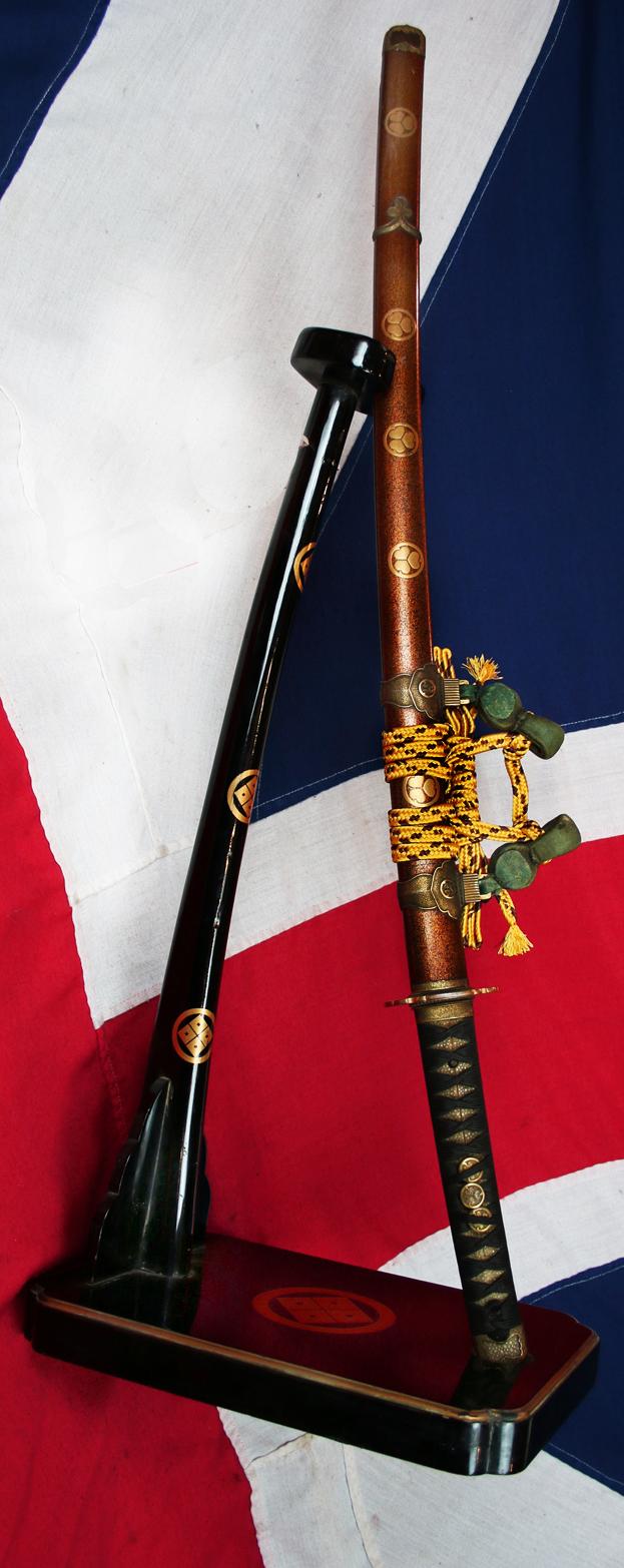 A Very Fine, Original, Shinto, 'Tokugawa' Antique Tachi, Presented In Yokahama, Japan, in 1896, to Admiral Wildes, Capt. of USS Boston, Of Admiral Dewey's Spanish War Fleet, And, Veteran of The Civil War Battle of Mobile Under Admiral Farragut.