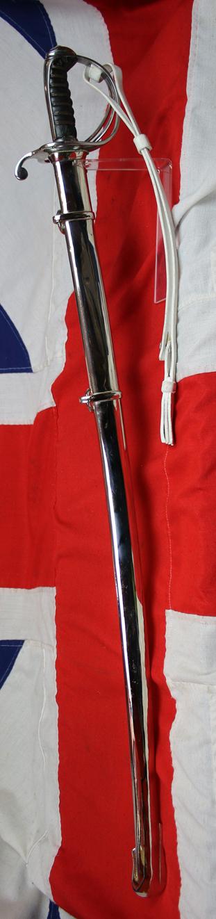 A Simply Superb Looking Original, Victorian, 8th King's Royal Irish Hussars 'Charge of the Light Brigade', 1821 Pattern, Hussar Trooper's Sword In Simply Amazing Fully Restored and Conserved Condition. With White Buff Hide Knot