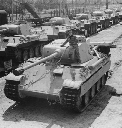 Really, Really Rare, Original German 75mm Tank Shell Case, WW2 As Used by the Infamous Panther Tank, Officially the Panzerkampfwagen V Panther. With Impact Fuse, And Electric Tank Primer. Fitted With 75mm Shell Head, High Explosive, WW2 IssueDated 1944