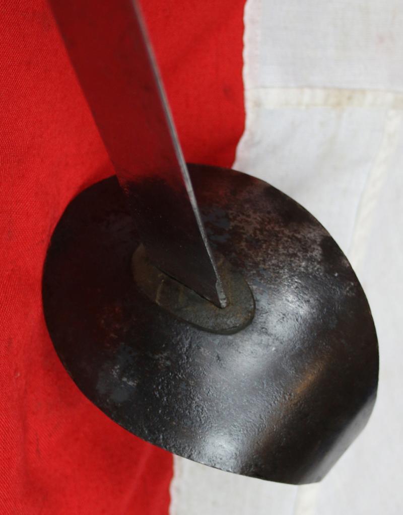 A Superb Early Victorian Sailing Ship and Early Steamship Man O'War Naval Cutlass of 1845. Used In The Crimean War, and The Opium War In China, By The Naval Ship's Boarding Party. One Of The Best Condition Examples We Have Seen In a Long While