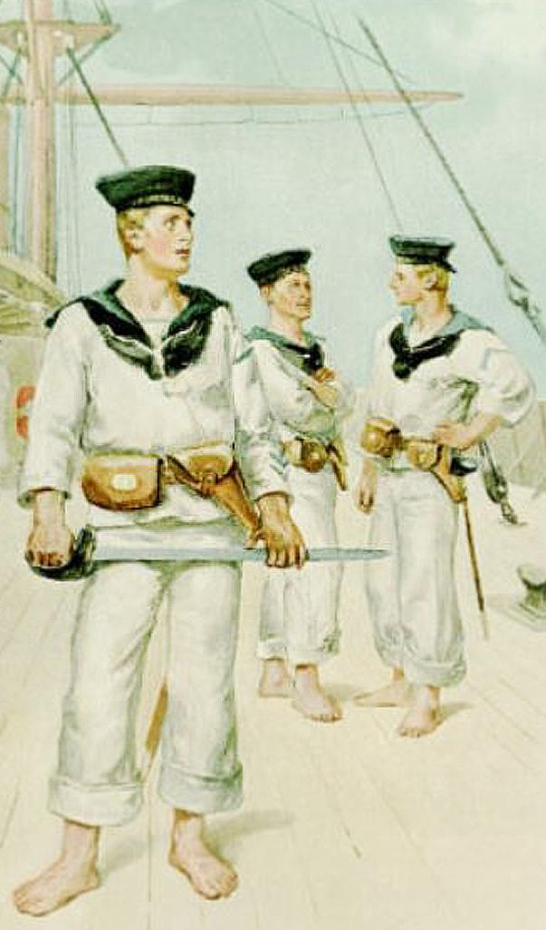 A Superb Early Victorian Sailing Ship and Early Steamship Man O'War Naval Cutlass of 1845. Used In The Crimean War, and The Opium War In China, By The Naval Ship's Boarding Party. One Of The Best Condition Examples We Have Seen In a Long While