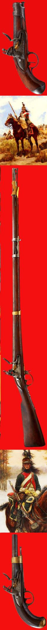 A Wonderful Collection of Napoleonic War 'Grande Armee' Cuirassier & Officer's Pistols, & Cuirassier Dragoon Musket, Crimean War General's Sword, Waterloo Hussar's Sword. Arriving Next Week