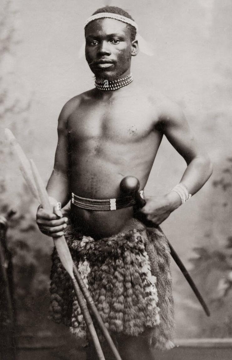 A Most Desirable Original Souvenir, A Collector's Item From The Zulu War of 1879, a War Club, Iwisa, Of A High Ranked Zulu 'isiKhulu', A Warrior's Long Knopkerrie, With a Telegraph Wire Geometric Wirework Bound Haft. In Fantastic Condition