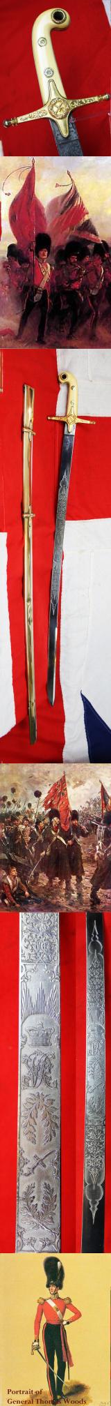 An Absolutely Superb & Stunning, Fully Provenanced, Victorian, British Generals Wilkinson Sword Of The Commander of the Grenadier Guards In The Crimean War At Alma, Sevastopol, and The Battle of Inkerman, In the Guards Brigade
