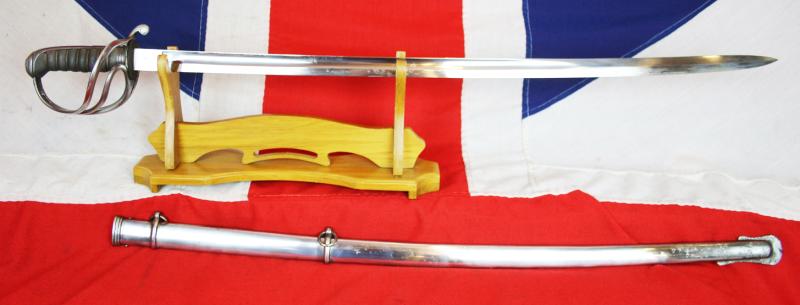A 'Superb' Original, Antique, Victorian, Charge of the Light Brigade Era, 1821 Pattern, Hussar's or Lancer's NCO's Sword In Simply Amazing Fully Restored and Conserved Condition. The NCO's Version Of the 1822 Officer's Sabre.