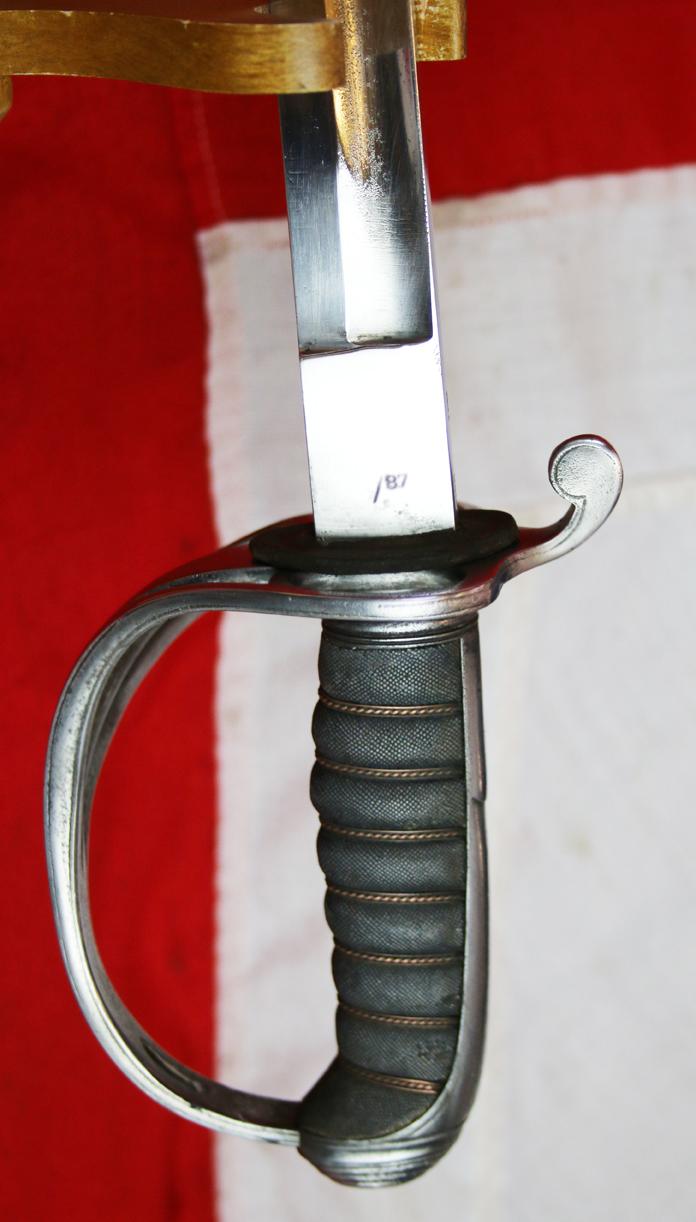A 'Superb' Original, Antique, Victorian, Charge of the Light Brigade Era, 1821 Pattern, Hussar's or Lancer's NCO's Sword In Simply Amazing Fully Restored and Conserved Condition. The NCO's Version Of the 1822 Officer's Sabre.