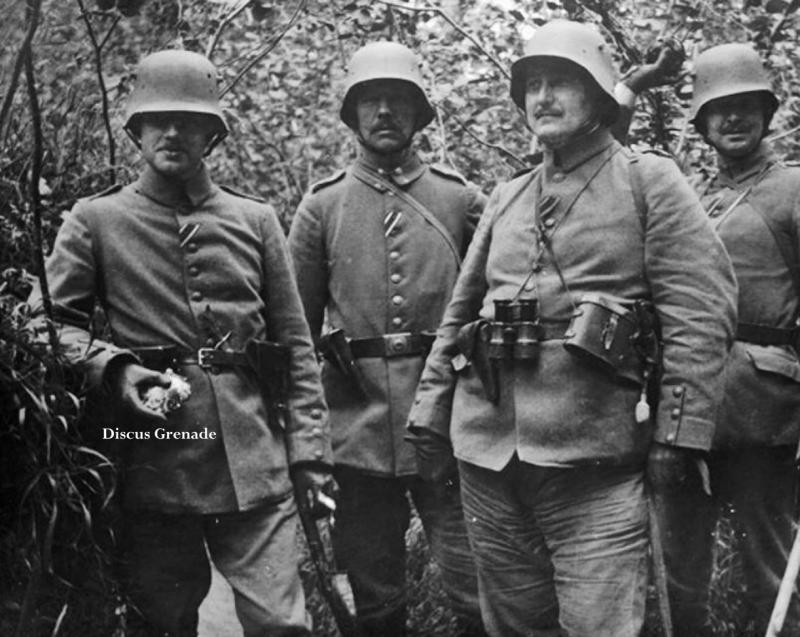 A Very Good German WW1 1915 Discus Grenade, Discushandgranate An Improved 1913 Type