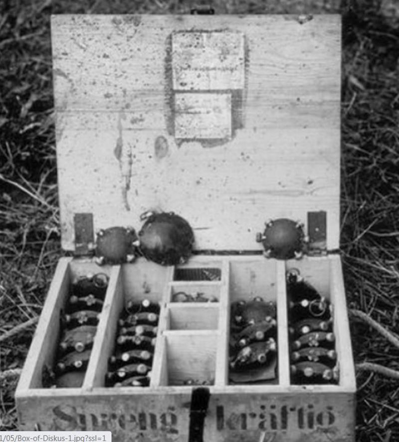 A Very Good German WW1 1915 Discus Grenade, Discushandgranate An Improved 1913 Type