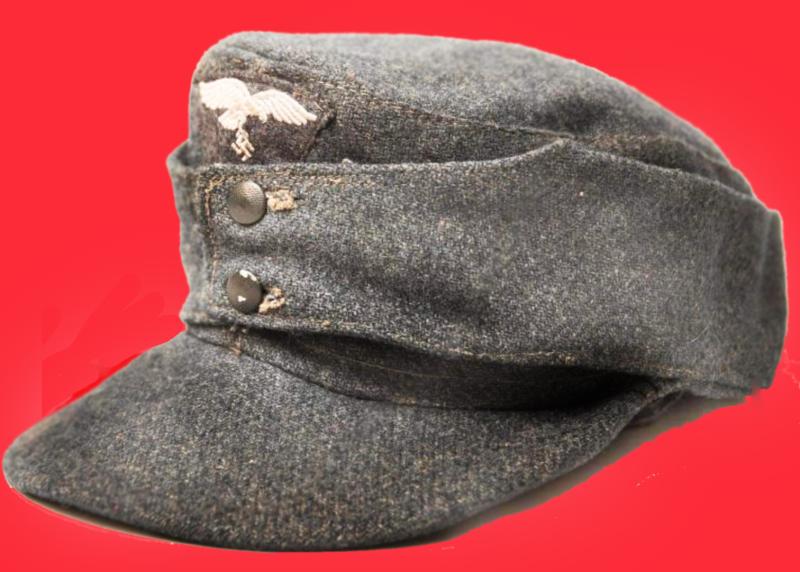 M43 Luftwaffe Trapezoid Eagle 'Ski Cap' Insignia