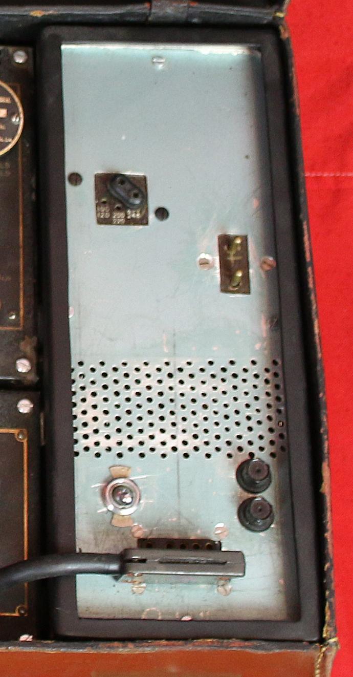 Fabulous & Incredibly Rare Museum Piece. An Original WW2 SOE {Special Operations Executive} Secret Espionage Agent's Suitcase Radio Transmitter & Reciever Of An SOE Agent {Male Or Female} of the 'Secret Army', Used In Occupied German Territory 1942-45