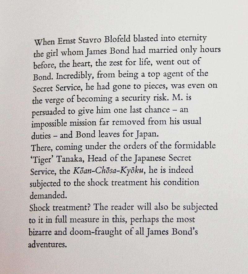 James Bond Ist Edition