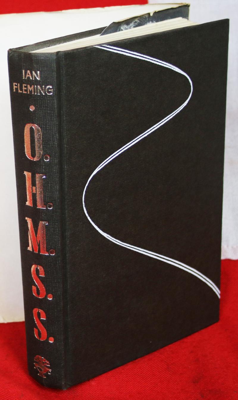 1st Edition James Bond, On Her Majesty's Secret Service, by Ian Fleming. Part of The ‘Blofeld’ Sequence. The Most Infamous Villain In The James Bond Canon. Written By Fleming at ‘Goldeneye’ Whilst Sean Connery Was Filming His First Bond, “Dr. No” Nearby